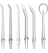 Replacement Heads for JTF Water Flosser, Water Flosser Replacement Tips Oral Irrigator Jet Tip On...