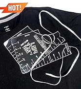 Tshirt Ruler Guide for Vinyl Alignment