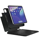Brydge Air MAX+ Wireless Keyboard Case with Multi-Touch Trackpad for iPad Air 5th (M1) and 4th Ge...