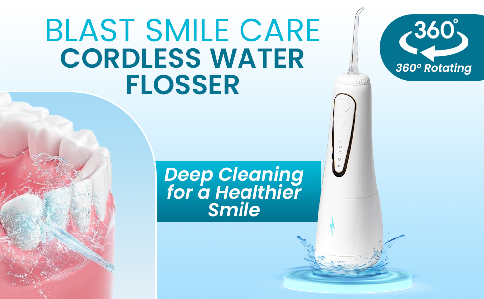 Blast Smile Care Cordless Water Flosser 