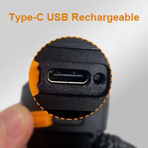 Type-C USB Rechargeable