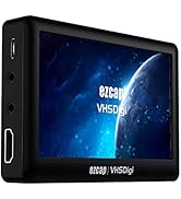 Ezcap Video to Digital Converter, CVBS Video Recorder with 4.3 Inch LCD Screen, Portable Composit...