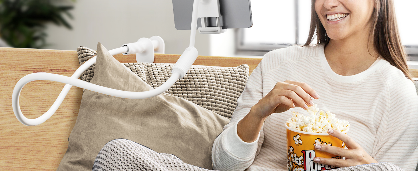 Gooseneck Tablet Holder for Bed