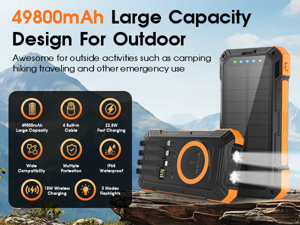 49800mah Large Capacity