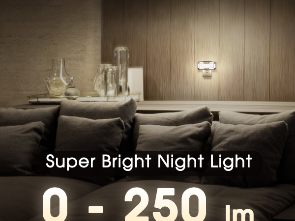 Bright Night Lights Plug into Wall