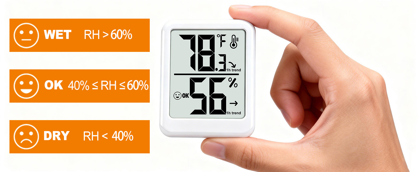 humidity accuracy: +/- 5%RH