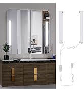MY BEAUTY LIGHT Angle Adjustable LED Vanity Lights for Mirror, Bright Dimmable and Color Temperat...