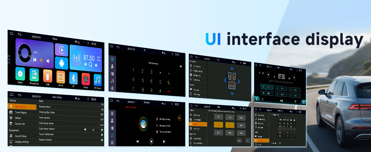 UI interface display