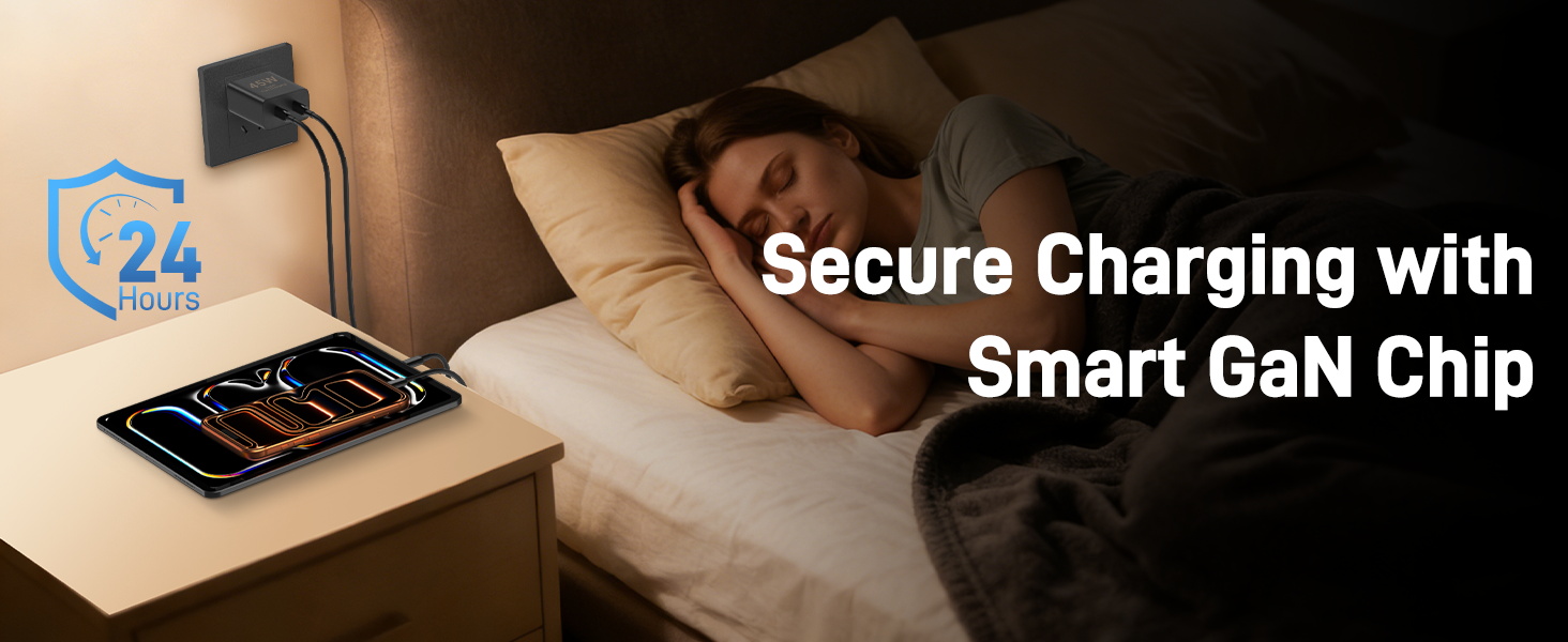 Secure Charging with Smart GaN Chip