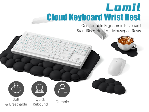 Keyboard Stand with Wrist Rest