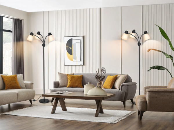 living room floor lamp modern