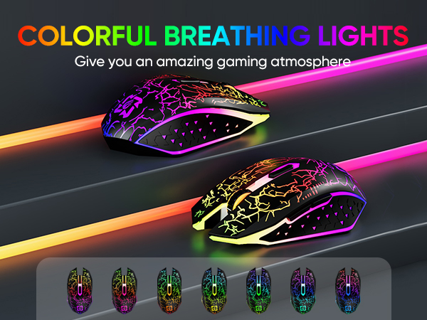 Bluetooth Mouse Wireless Gaming Mouse