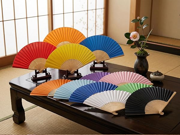 Paper Folding Hand Fans
