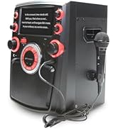 Emerson EK-6002 Portable Bluetooth Karaoke System with 7-inch LCD Display