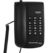 Awishwell Telephone Landline Phones, Balck Corded landline Phone for Home, Office Telephone Home ...