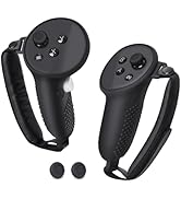 Controller Grips Cover for Oculus/Meta Quest 3,Silicone Grip Cover Protector for Meta Quest 3 wit...