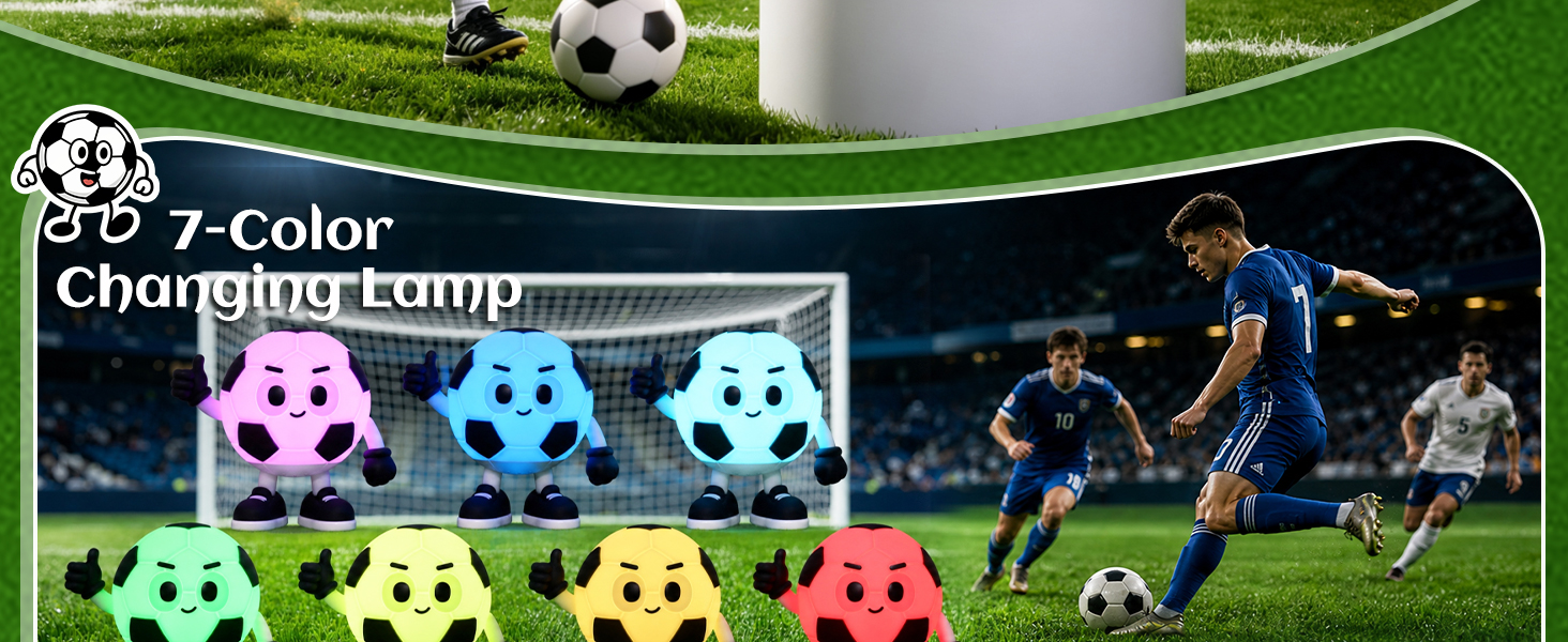 SoccerBall Night Light