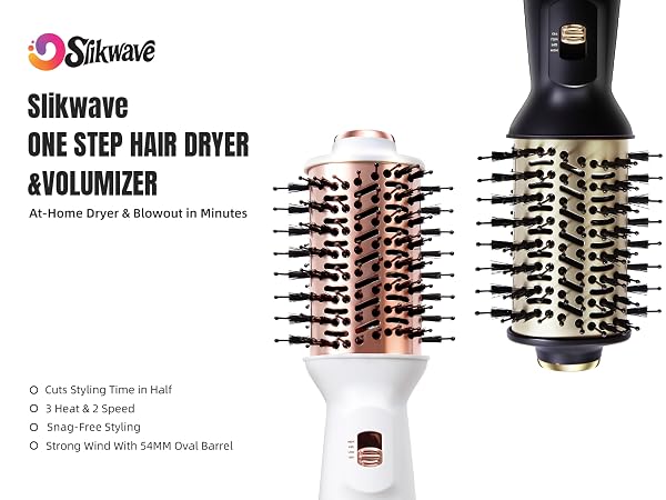 hot air hair dryer brush