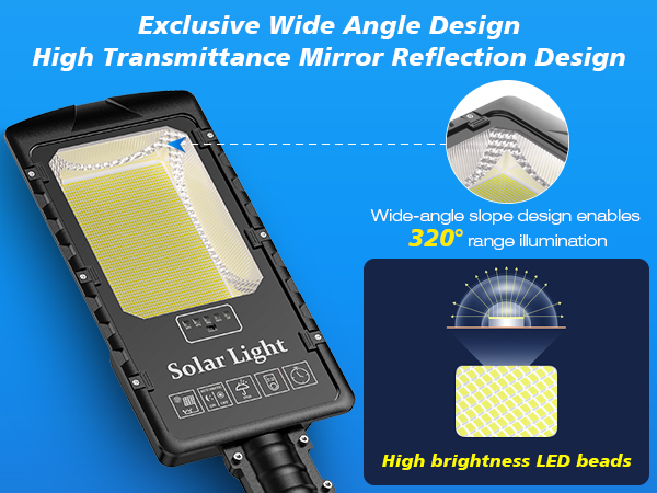 solar street lights outdoor