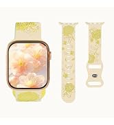 Young Stars Studios Engraved Band Compatible with Apple Watch Bands 41mm 40mm 38mm 42mm 44mm 45mm...