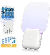 Cozlite Fruit Fly Traps for Indoors (1 Device+3 Refills), Upgraded Flying Insect Trap, Gnat Traps...