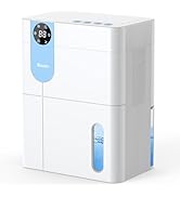 Dehumidifier, VEWIOR 152 OZ Dehumidifiers for Home, Quiet Dehumidifier for Basement with Large Wa...