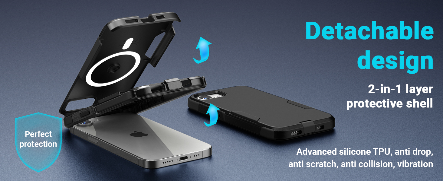 iPhone 17/16E case full-body protection
