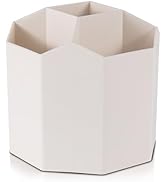 bibiage 360 Degree Rotating Desk Organizer, 5 Slots Pencil Pen Holder Storage Pen Desktop Caddy f...