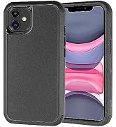 X-belmox Heavy Duty Case for iPhone 11, [Shockproof] [Dropproof] 3 in 1Hard Back Protection Phone...