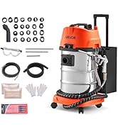VEVOR Walnut Blaster Kit for Carbon Cleaning, 1200W Sand Blaster with Built-in Vacuum, Extension ...