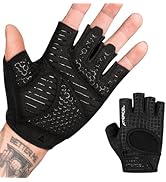 ATERCEL Weight Lifting Gloves Full Palm Protection, Workout Gloves for Gym, Cycling, Exercise, Br...