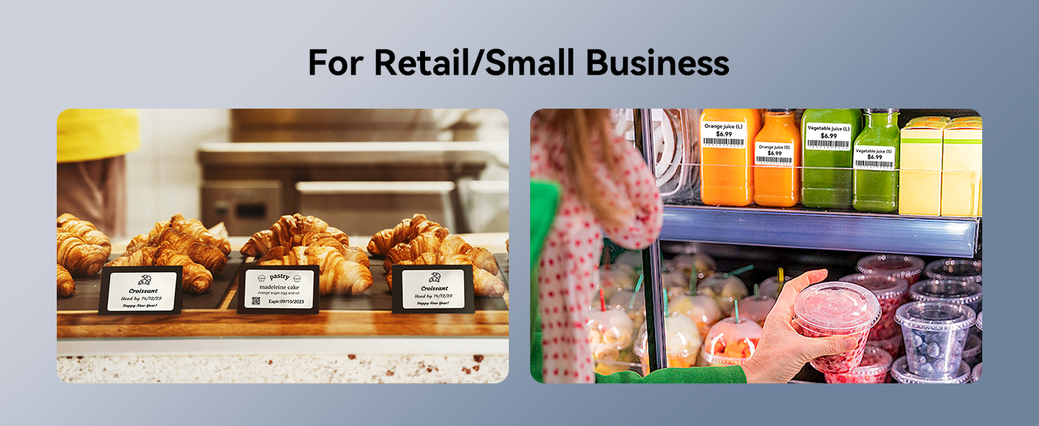 niimbot b1 label maker for small business