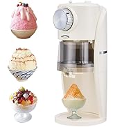 Wanvoapls Shaved Ice Machine - Snow Cone Machine for Homemade Shaved Ice, Snow Cones, Slushie Ice...