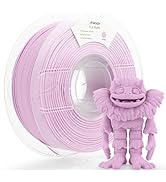 AMOLEN PLA Matte 3D Printer Filament,Lilac Purple PLA Filament 1.75mm with Smooth Matte Finish,3D...