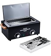 GoLashFun Nail Art Tool Sterilizer Tray-Professional Nail Tool Plastic Sterilizing Organizer,Ster...