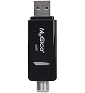 Mygica A681B Analog USB TV Tuner Card Antenna, Recast ATSC HD Digital External HDTV Tuner Stick D...