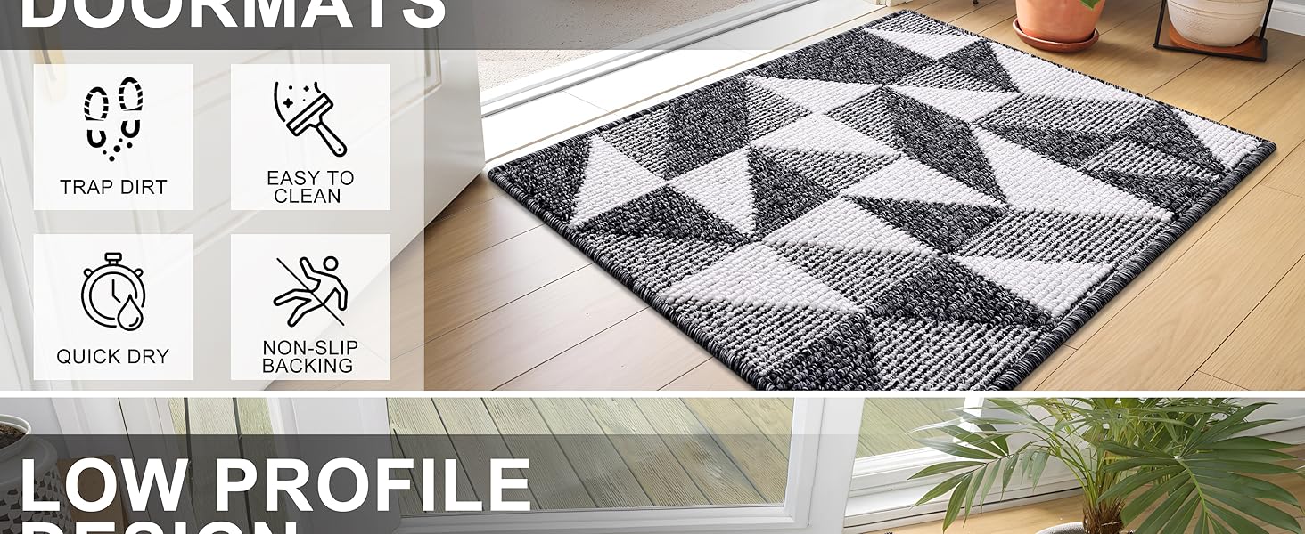 OLANLY Door Mats Indoor