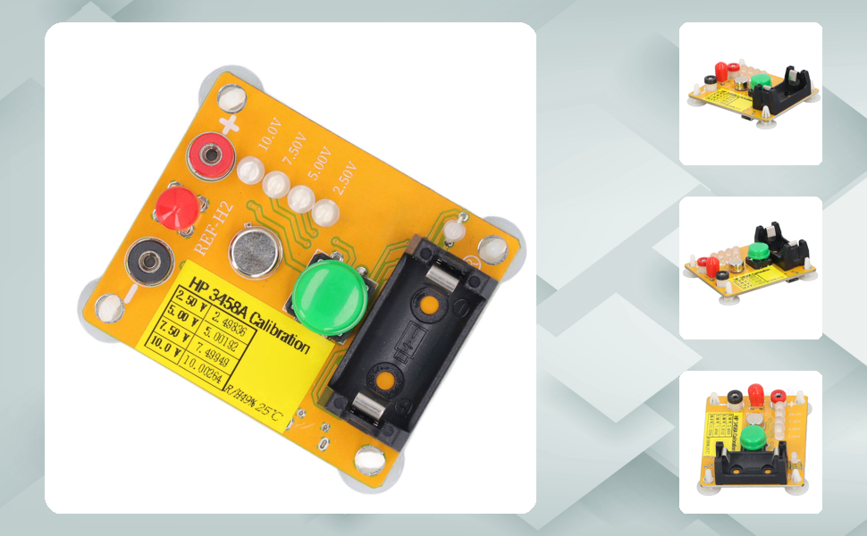 Voltage Reference Board AD584K 4 Channel Micro USB Programmable Benchmark Voltage Calibration Module