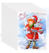 100 Sheets Watercolor Paper, 5"x7" White Water Color Paper Bulk, 140lb/300g Cold Pressed Acid-Fre...