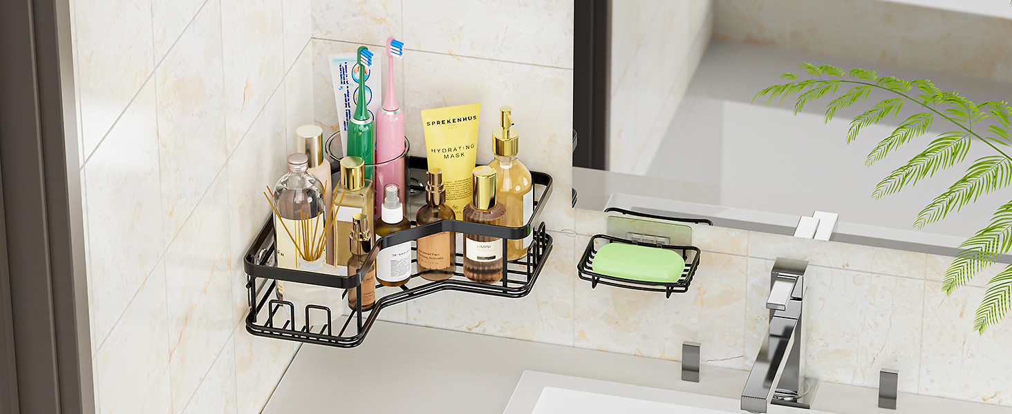 corner shower caddy