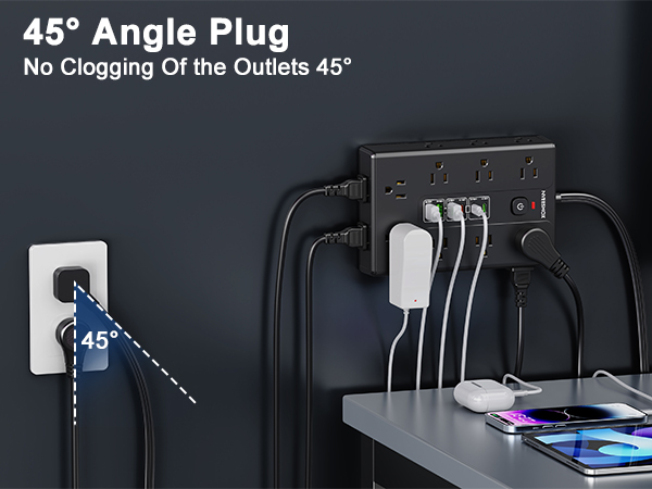 45° Angle Plug