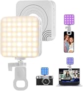 YULINKCO RGB Video Light, 80 LED Portable Camera Light, 360° Full Color Photography Lighting, 270...