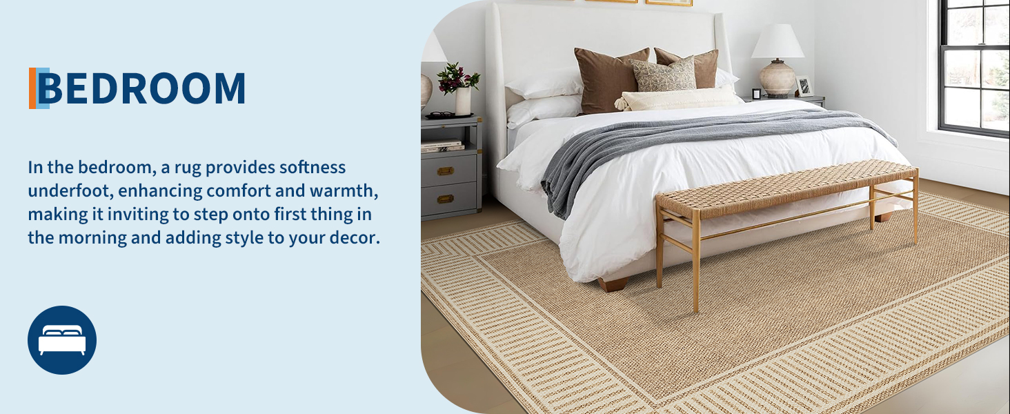 bedroom rug