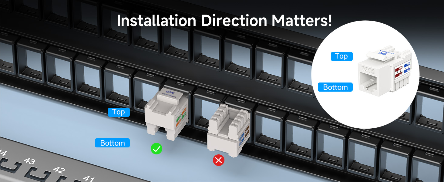 The Cable Matters 24-Port Keystone Blank Patch Panel