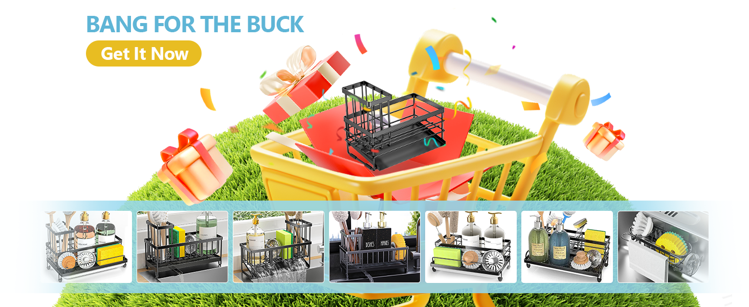 sponge holder for kitchen sink