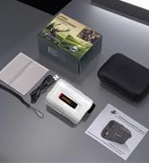 SG SURGOAL Golf Laser Rangefinder 6X Magnification with Slope Switch Built-in Magnet, Flag Lock V...