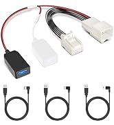 YQMAJIM DashCam Power Adapter,(10P TypeB)Compatible with Select Toyota,Lexus,Subaru Models with A...