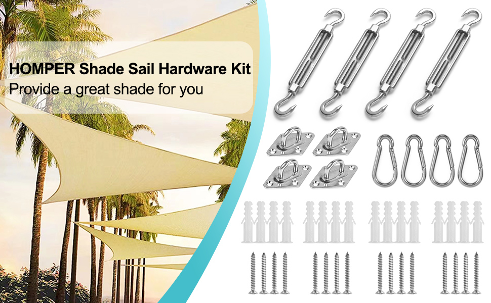 sun shade hardware kit
