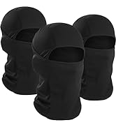 WTACTFUL 3 Pieces Balaclava Face Mask of Men - Ski Mask, Breathable Elastic Fit &amp; Perfect for Out...