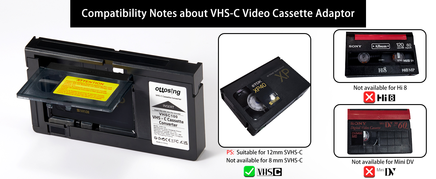 Stable Voltage Circuit VHS C Adapter